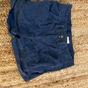 Blue shorts